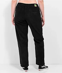 Empyre Jessie E-Waist Black Corduroy Skate Pants