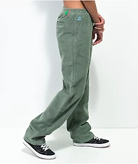 Empyre Jessie Sage Corduroy Elastic Waist Skate Pants