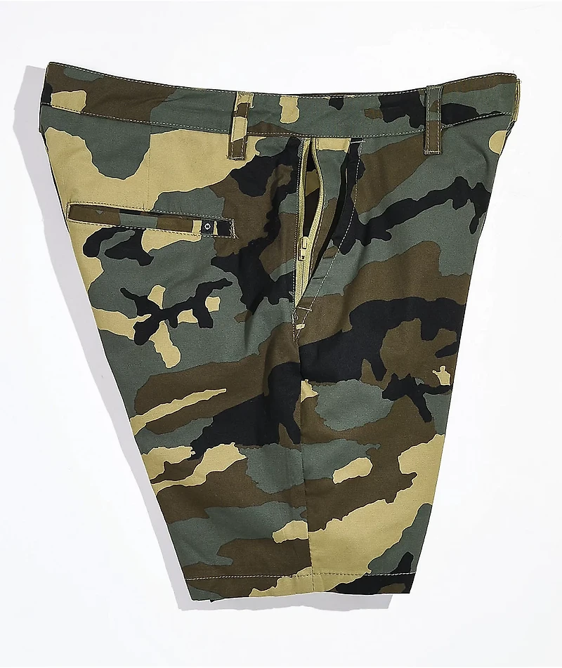 Empyre Jimmy Green Camo Shorts