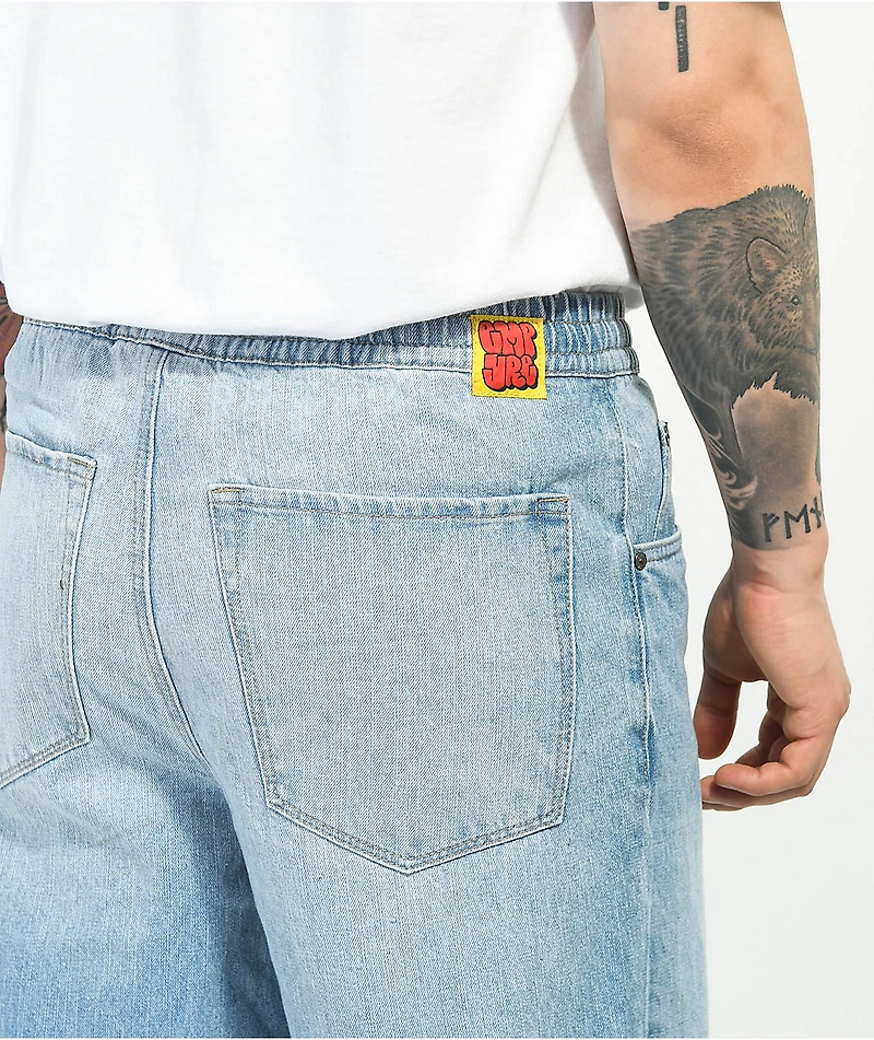 Empyre Johnny Denim Elastic Waist Skate Jeans