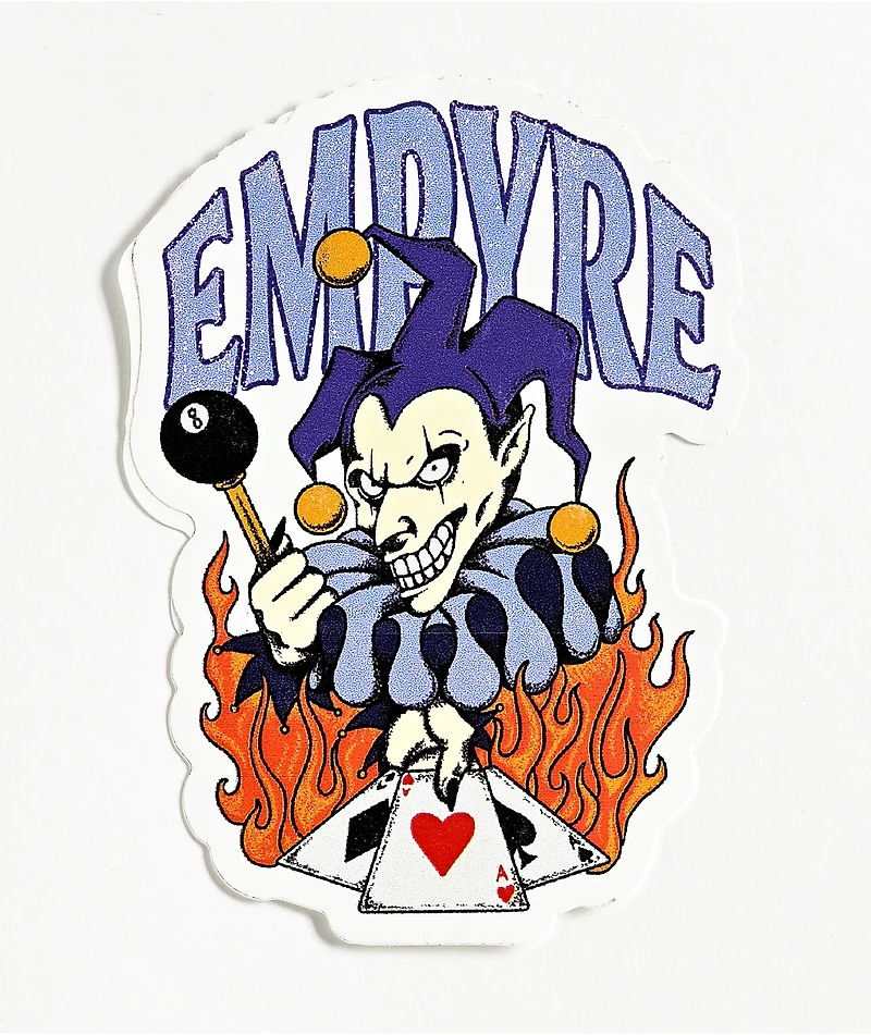 Empyre Joker Cards Sticker