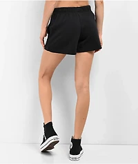 Empyre Jules Airbrush Skull Black Sweat Shorts