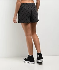 Empyre Jules Diamond Plate Grey Sweat Shorts