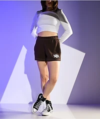 Empyre Jules Logo Brown Sweat Shorts