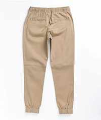 Empyre Kids' Creager Khaki Elastic Waist Jogger Pants