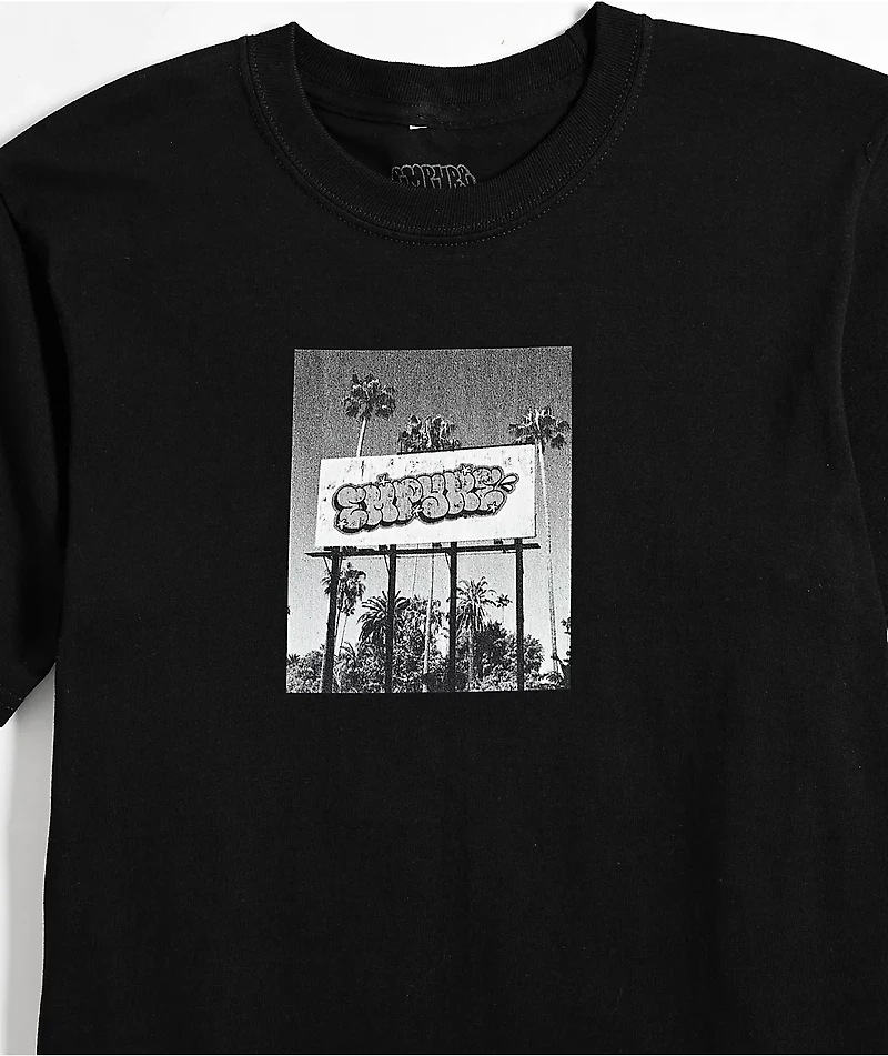 Empyre Kids Billboard Bomber Black T-Shirt