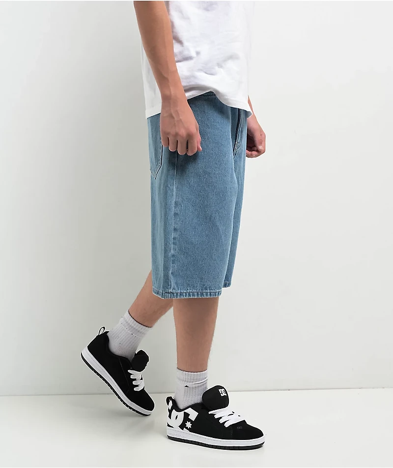 Empyre Kids Blake Blue Ultra Loose Denim Shorts