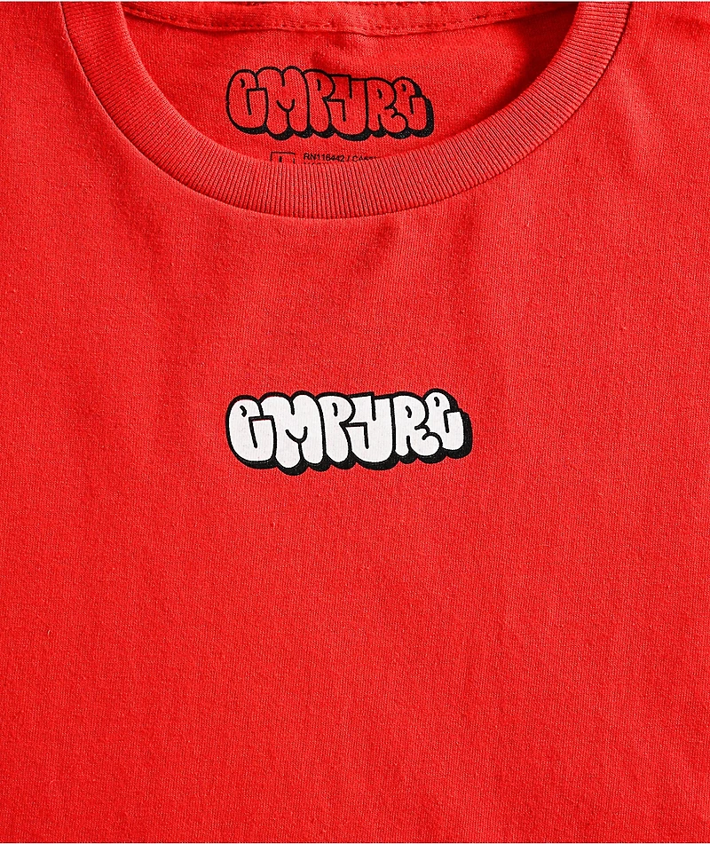 Empyre Kids Bubble Logo Red T-Shirt