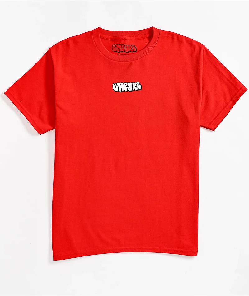 Empyre Kids Bubble Logo Red T-Shirt