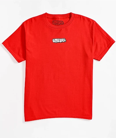 Empyre Kids Bubble Logo Red T-Shirt