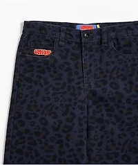 Empyre Kids Cheetah Black Loose Fit Canvas Skate Jeans