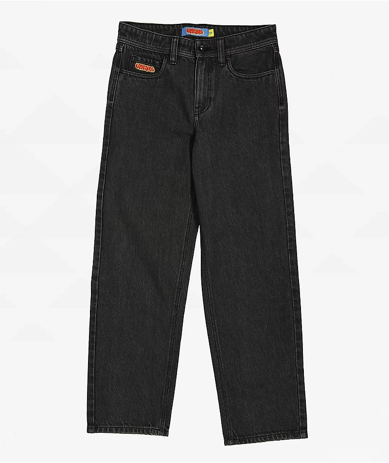 Empyre Kids Deck Black Loose Fit Skate Jeans