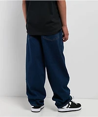 Empyre Kids Evening Blue Wash Ultra Loose Skate Jeans