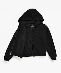 Empyre Kids Grate Black Hooded Canvas Jacket