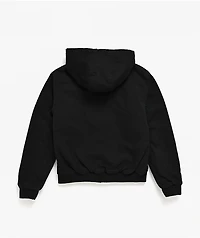 Empyre Kids Grate Black Hooded Canvas Jacket