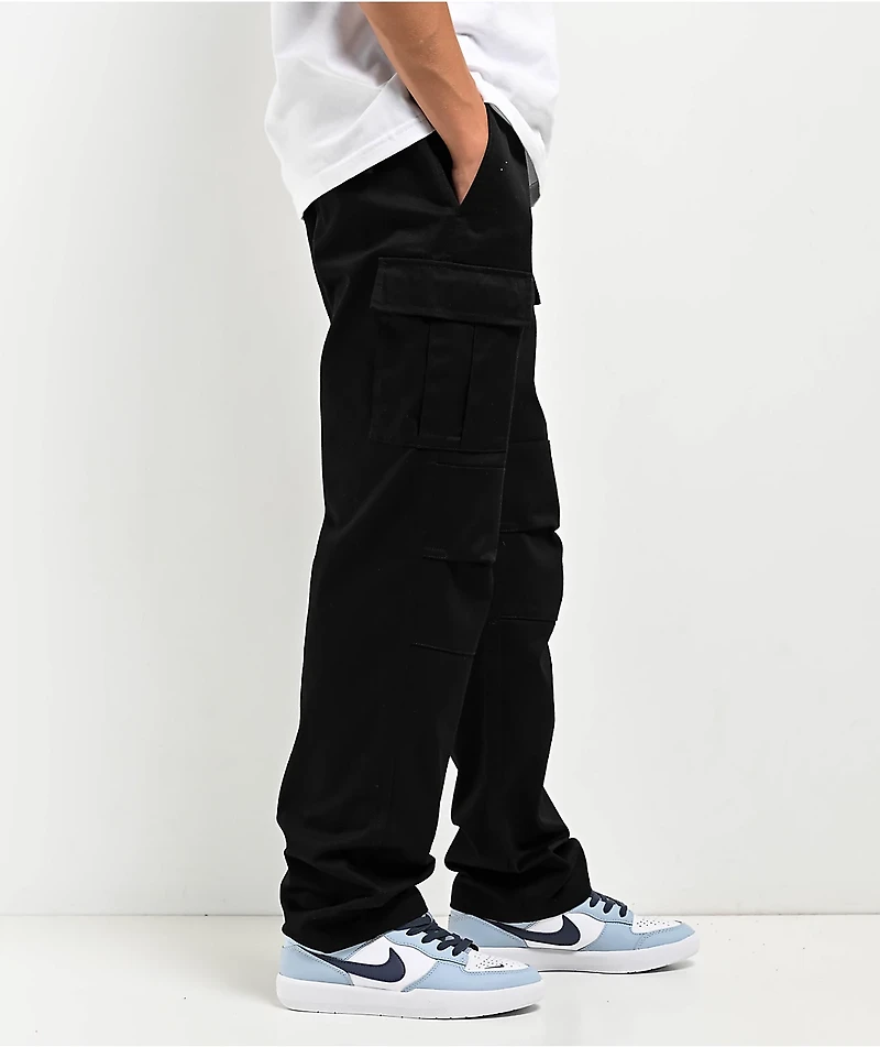 Empyre Kids Loose Fit Black Cargo Skate Pants