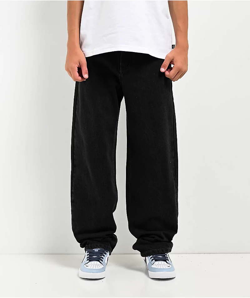 Empyre Kids Loose Fit Black Shmutz Skate Jeans