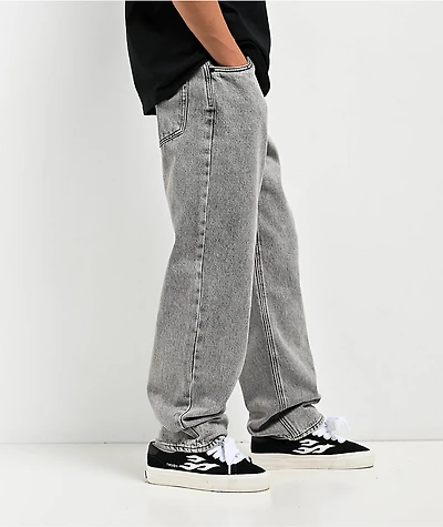 Empyre Kids Loose Fit Grey Scramble Skate Jeans