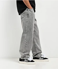Empyre Kids Loose Fit Grey Scramble Skate Jeans
