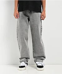 Empyre Kids Loose Fit Grey Scramble Skate Jeans