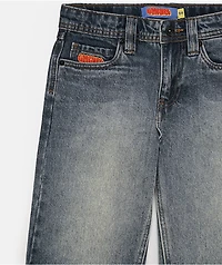 Empyre Kids Loose Fit Spin Blue Skate Shorts