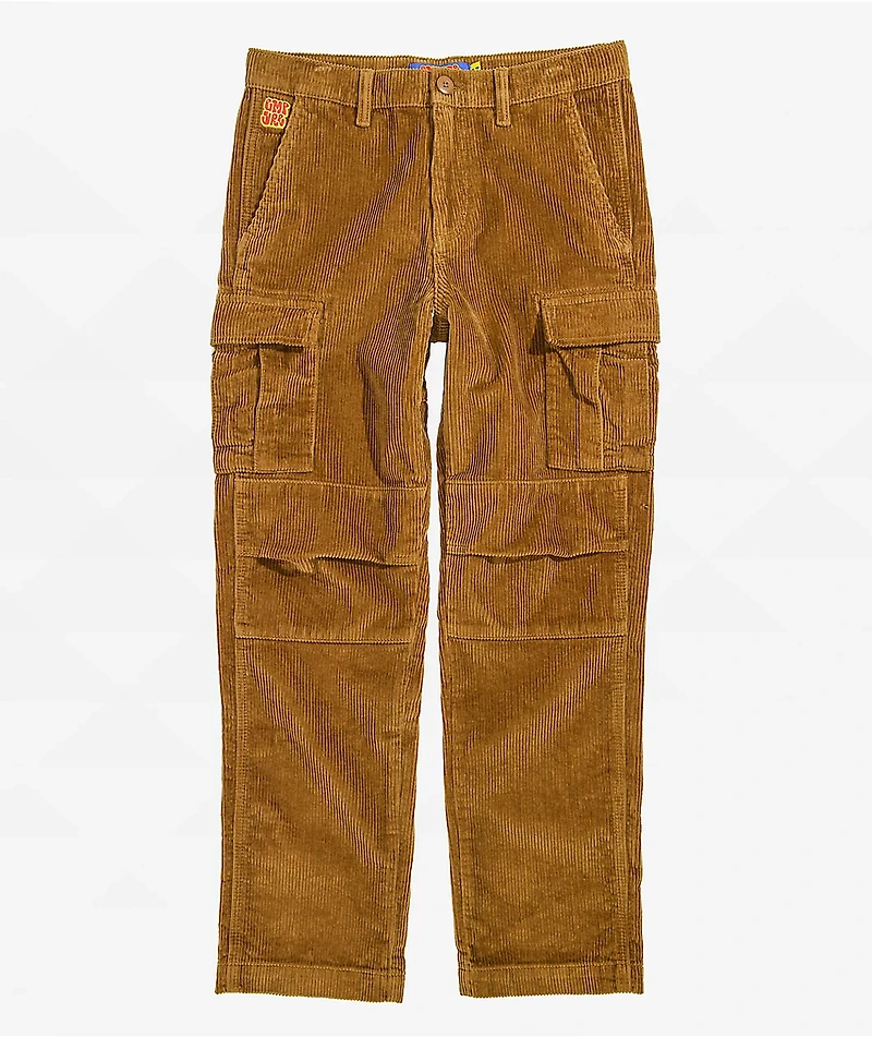 Empyre Kids Loose Fit Tobacco Cargo Pants