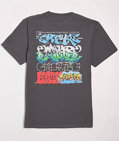 Empyre Kids Metro Zoomin Charcoal T-Shirt
