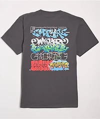 Empyre Kids Metro Zoomin Charcoal T-Shirt