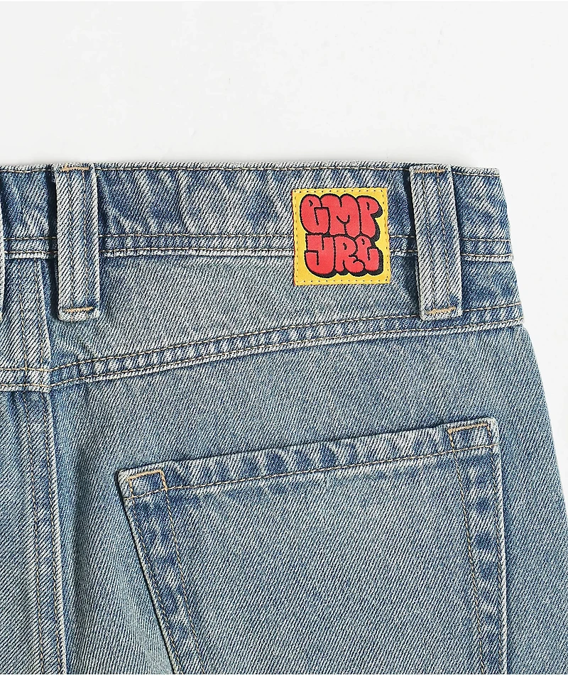 Empyre Kids Ollie Blue Wash Loose Fit Skate Jeans
