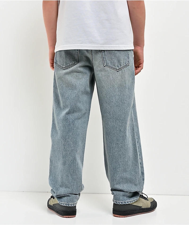 Empyre Kids Ollie Blue Wash Loose Fit Skate Jeans