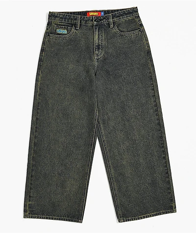 Empyre Kids Palomino Blue Wash Ultra Wide Skate Jeans