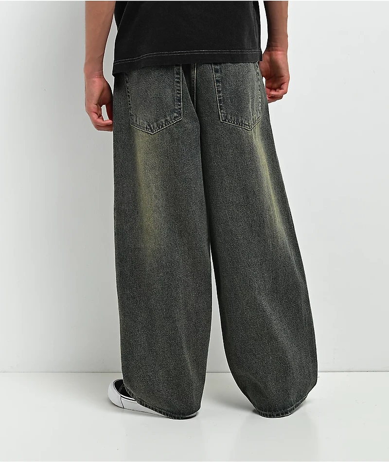 Empyre Kids Palomino Blue Wash Ultra Wide Skate Jeans