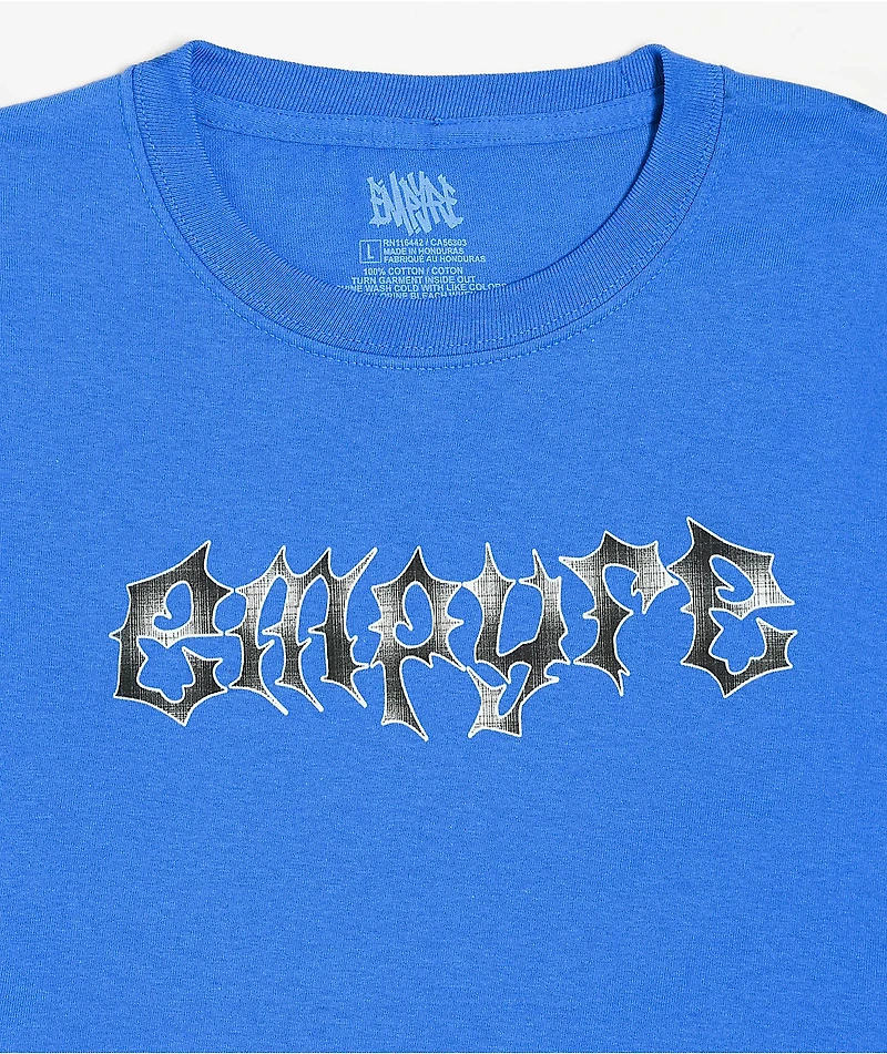 Empyre Kids Plaid Blue T-Shirt