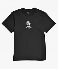 Empyre Kids Rose Cherub Black T-Shirt