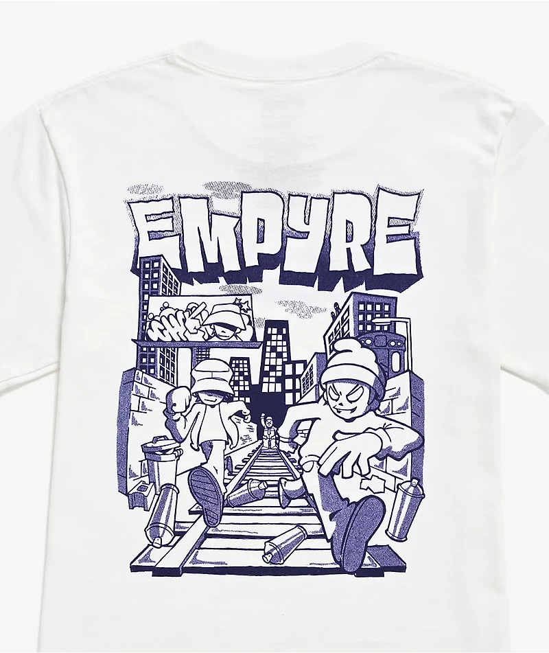Empyre Kids Runners White T-Shirt