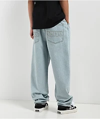 Empyre Kids SK8 Ultra Loose Fit Colby Light Blue Denim Skate Jeans