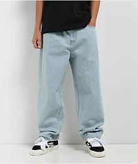 Empyre Kids SK8 Ultra Loose Fit Colby Light Blue Denim Skate Jeans