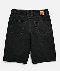 Empyre Kids Schmutz Black Wash Loose Fit Skate Shorts