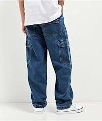 Empyre Kids Skate Blue Cargo Denim Jeans