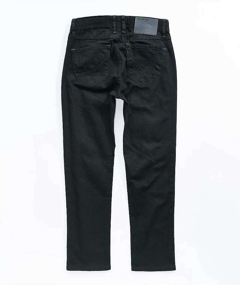 Empyre Kids Verge Destroy Black Skinny Jeans