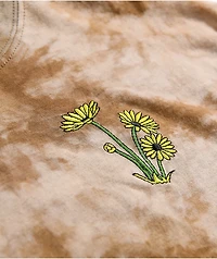 Empyre Kipsy Tan Tie Dye Crop T-Shirt