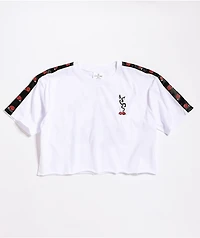 Empyre Kipsy Taping White Crop T-Shirt