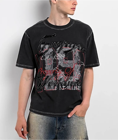 Empyre Knux Black Wash T-Shirt