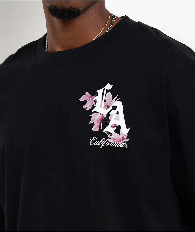 Empyre LA Floral Black T-Shirt