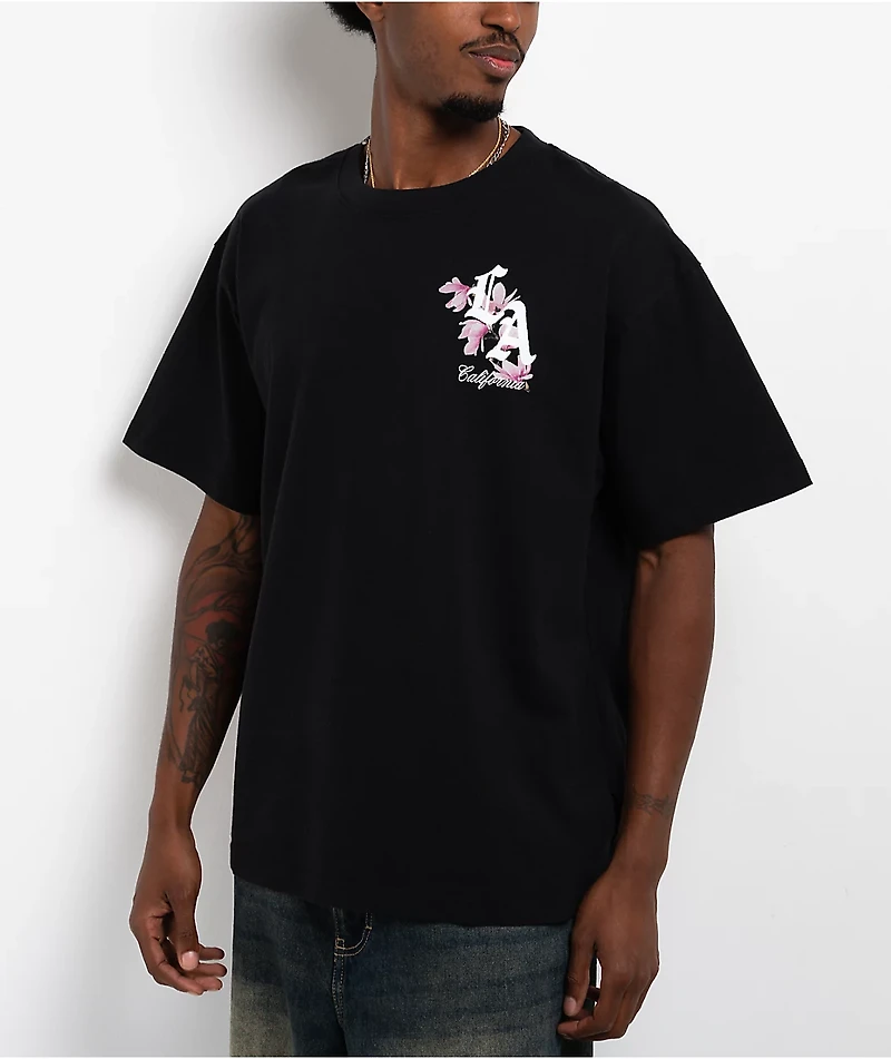 Empyre LA Floral Black T-Shirt