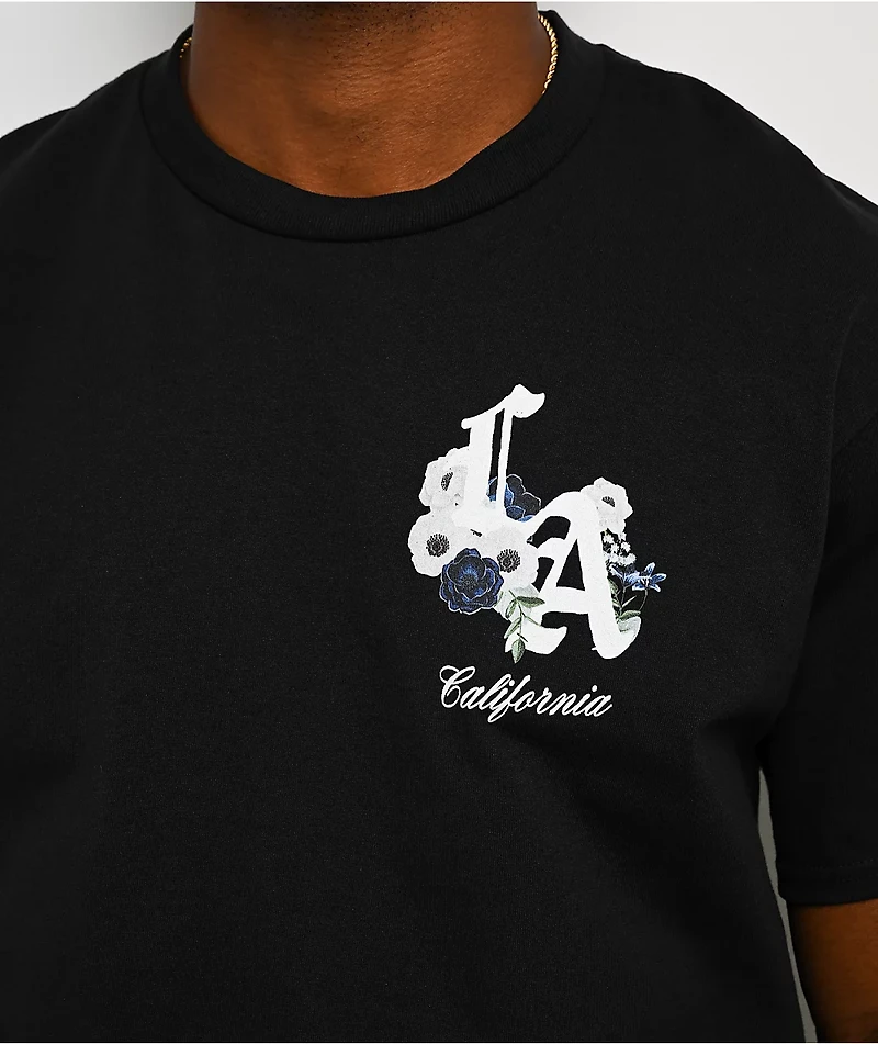 Empyre LA Floral Black T-Shirt