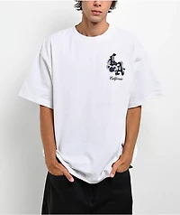 Empyre LA Floral White T-Shirt