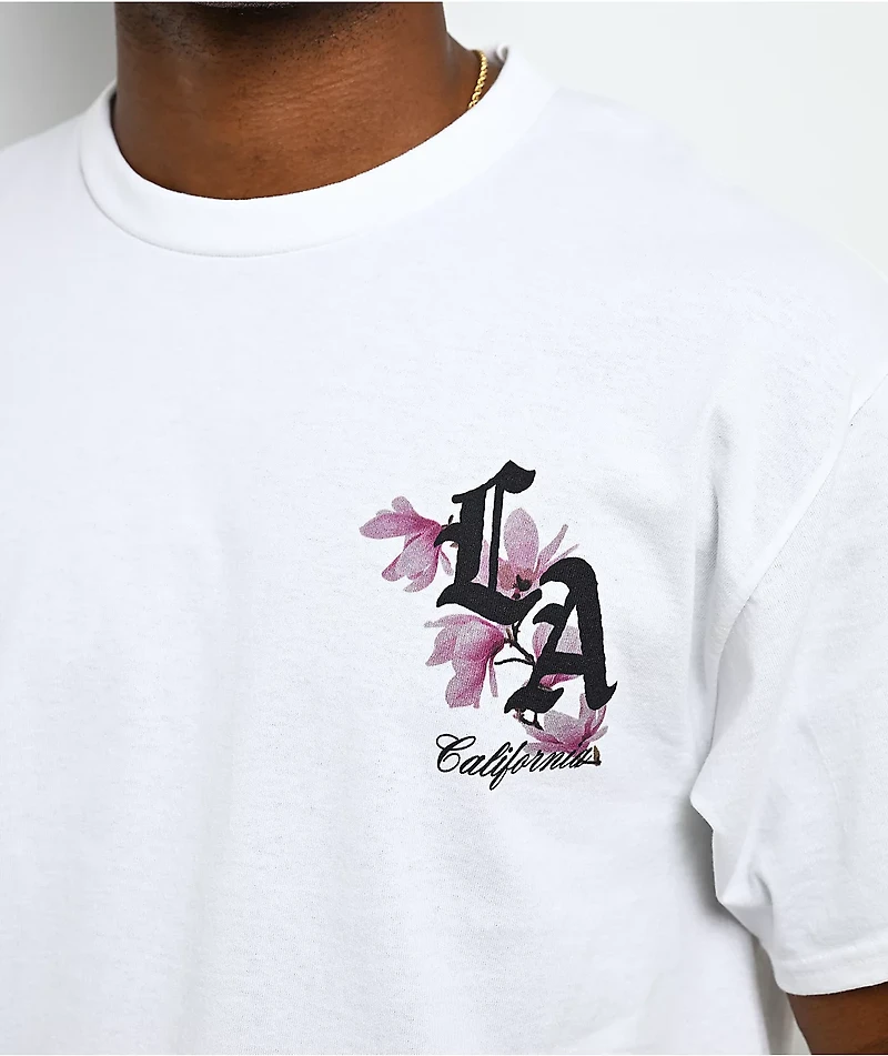Empyre LA Floral White T-Shirt