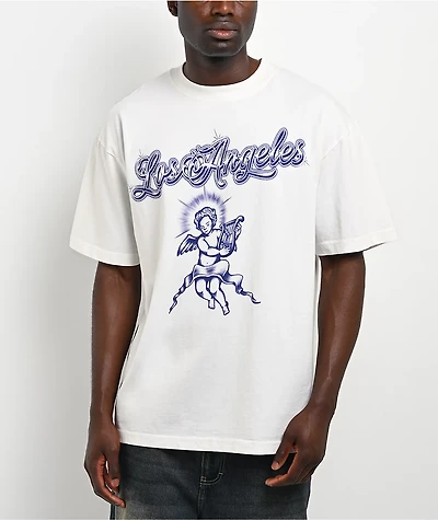 Empyre La Cherub Ballpoint White Boxy T-Shirt