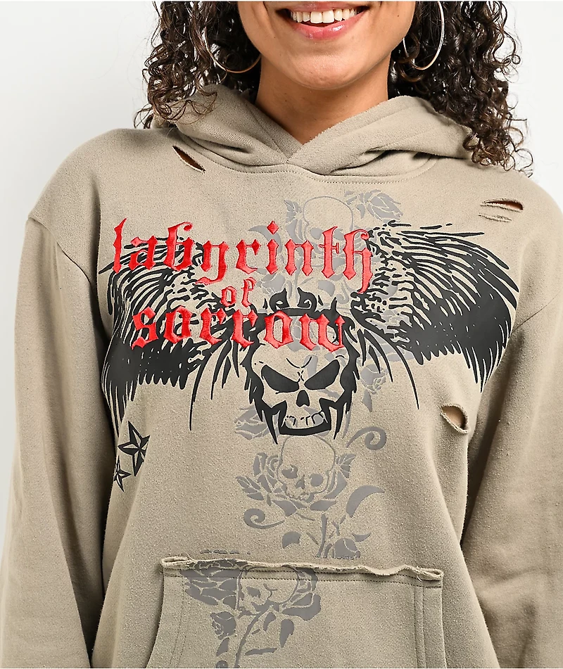 Empyre Labyrinth Franklin Grey Hoodie